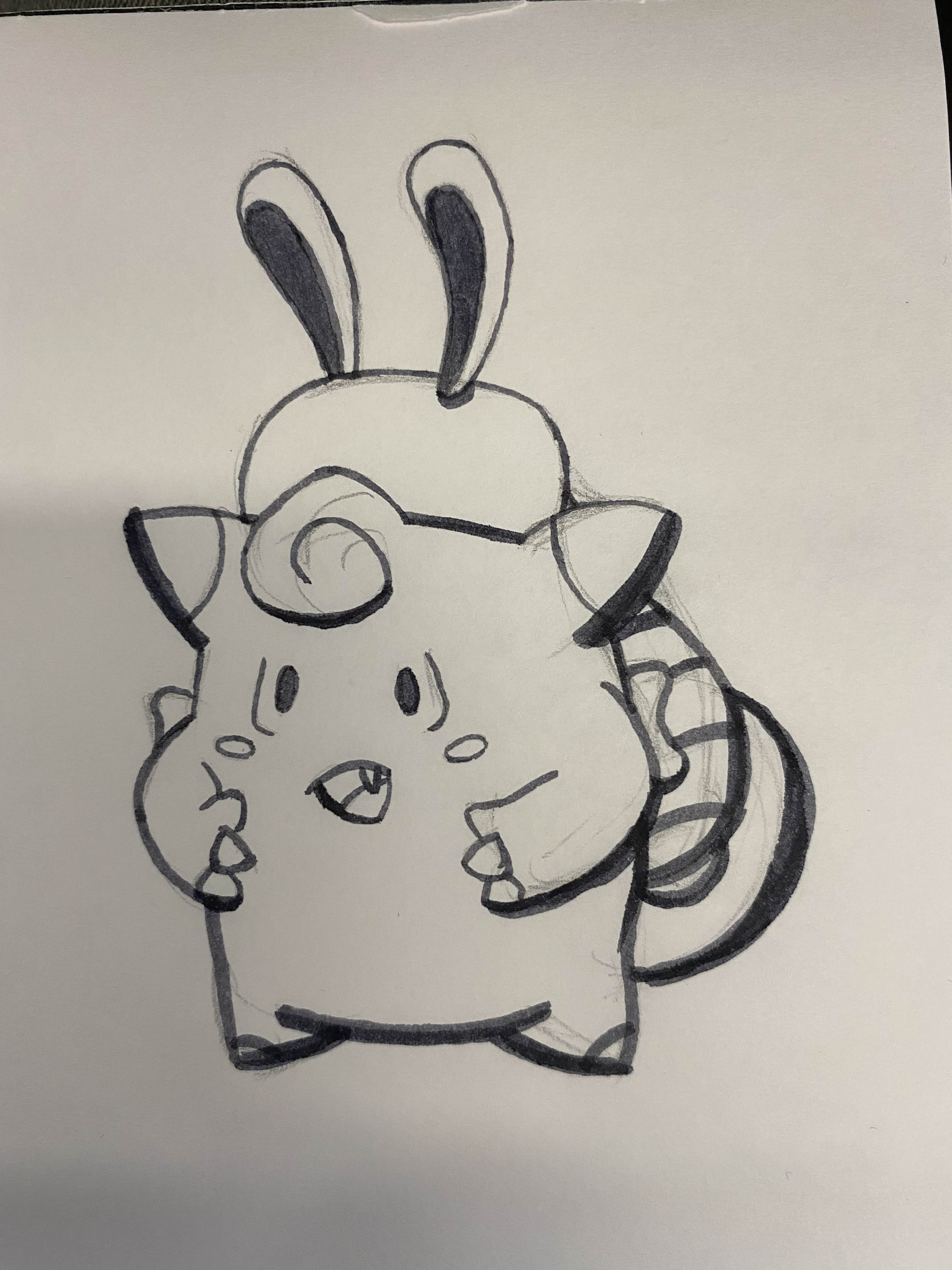 a clefairy